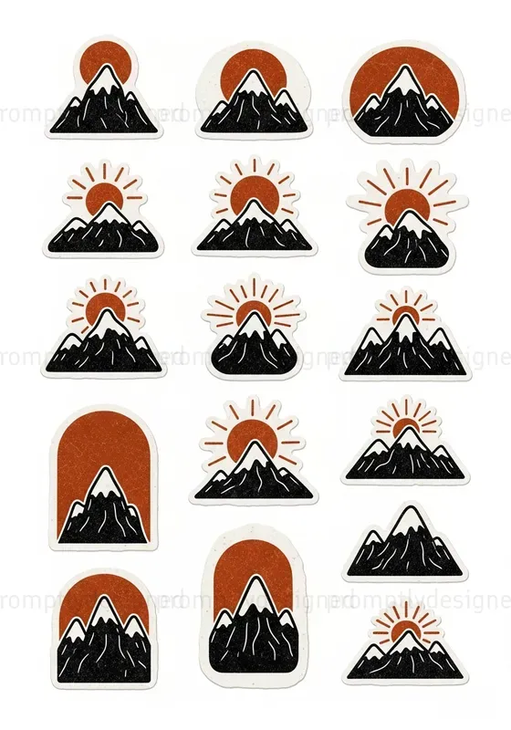 Wabi Sabi Sticker Sheets