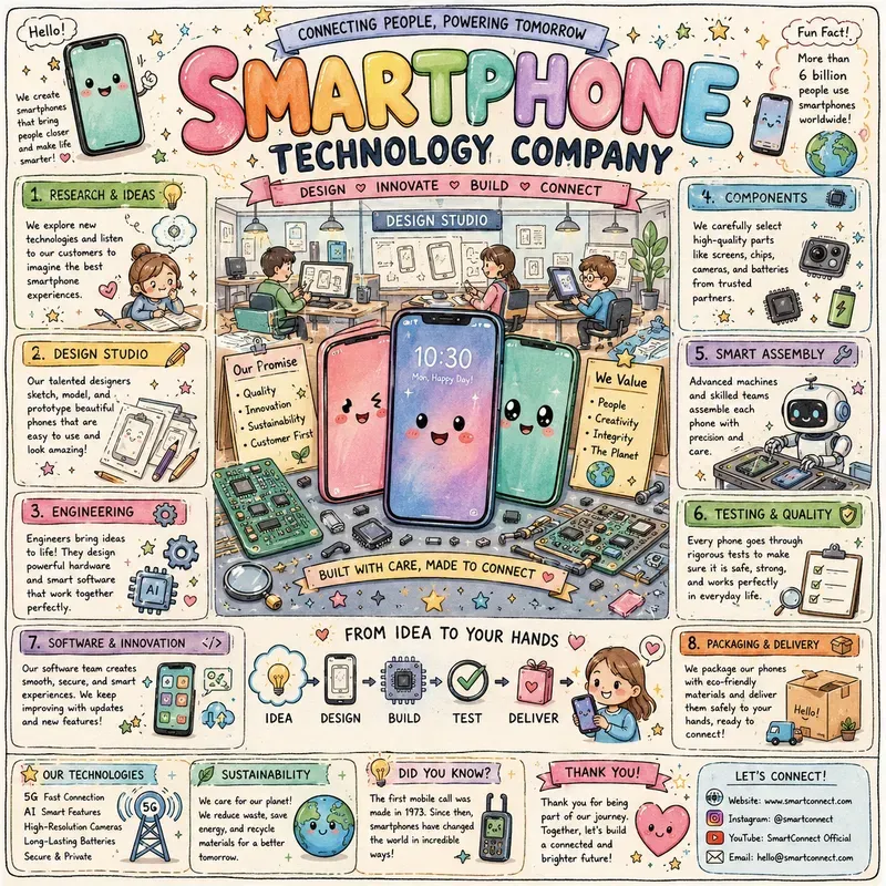 Cute Factory Learning Posters