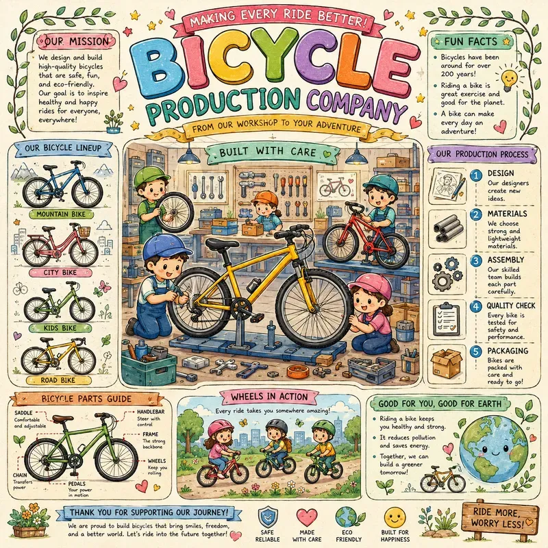 Cute Factory Learning Posters