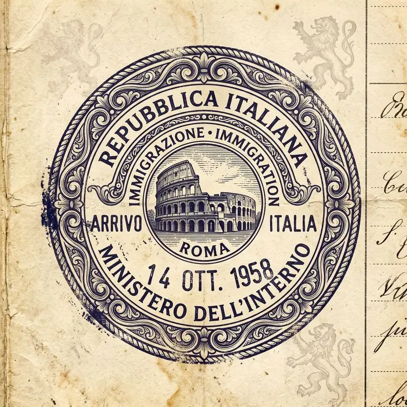 Luxury Vintage Passport Stamp Creators