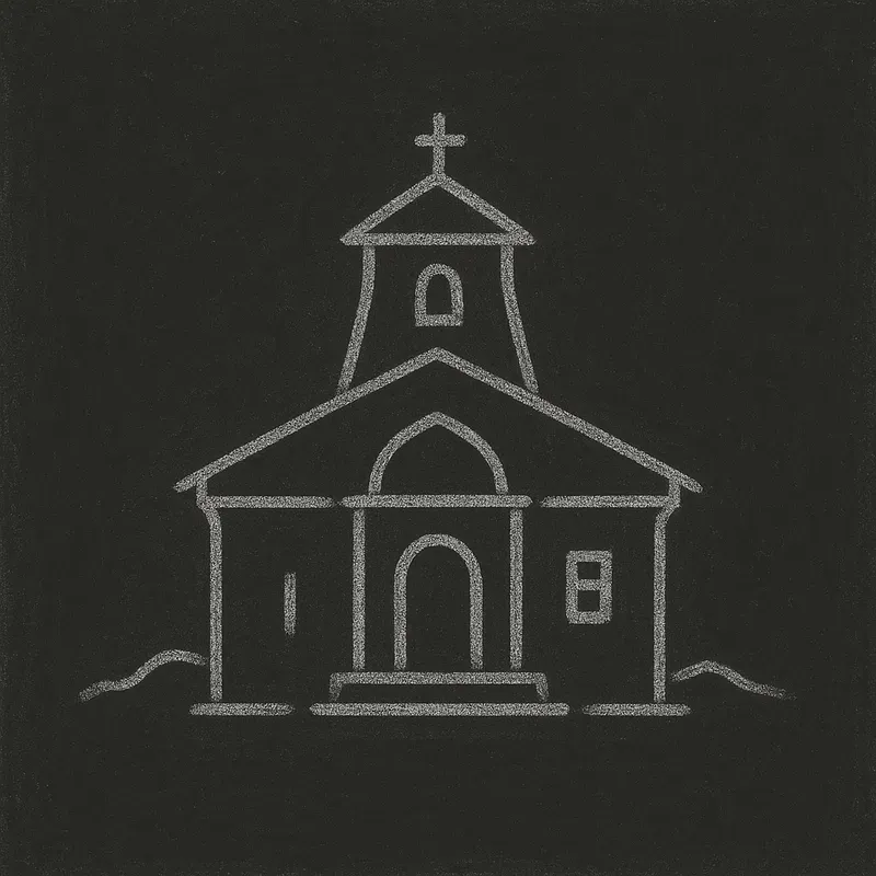 Minimalist Chalkboard Line Art