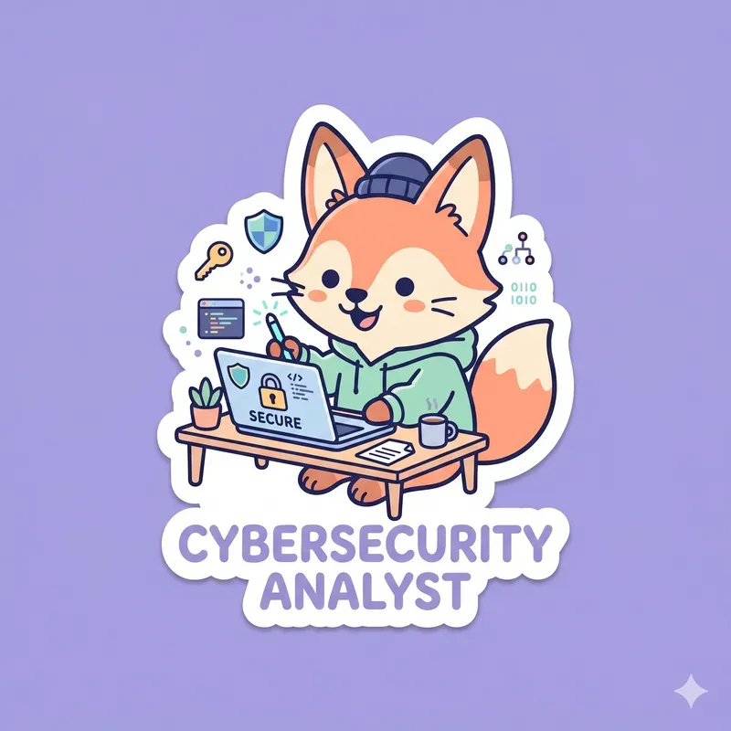 Cute Minimalist Tech Animal Stickers
