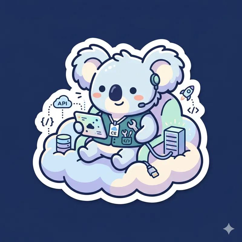Cute Minimalist Tech Animal Stickers
