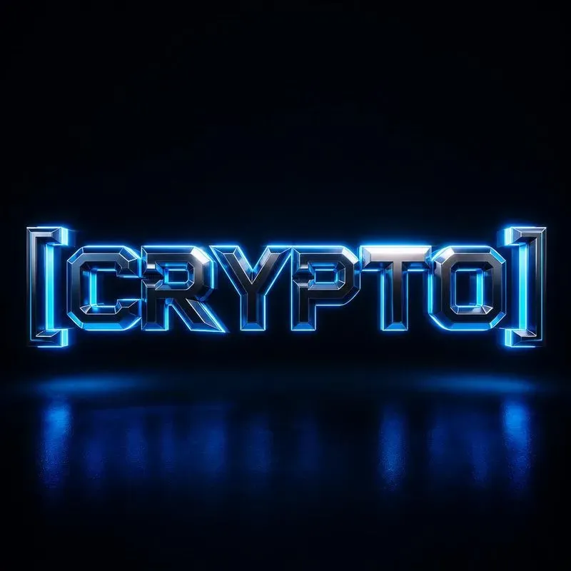 3D Futuristic Chrome Neon Typographies