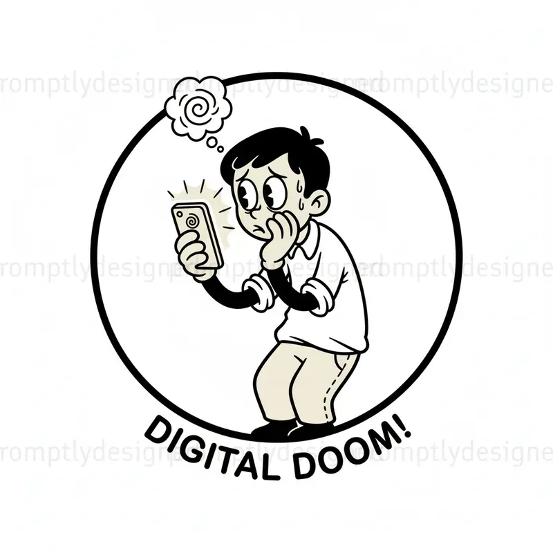 Disney Inspired Rubber Hose Stickers