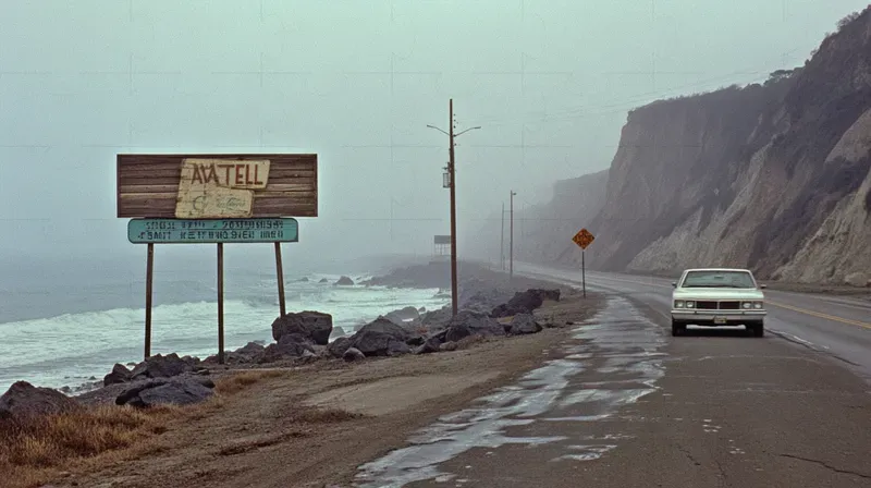 90s 80s Retro Photorealistic Landscapes