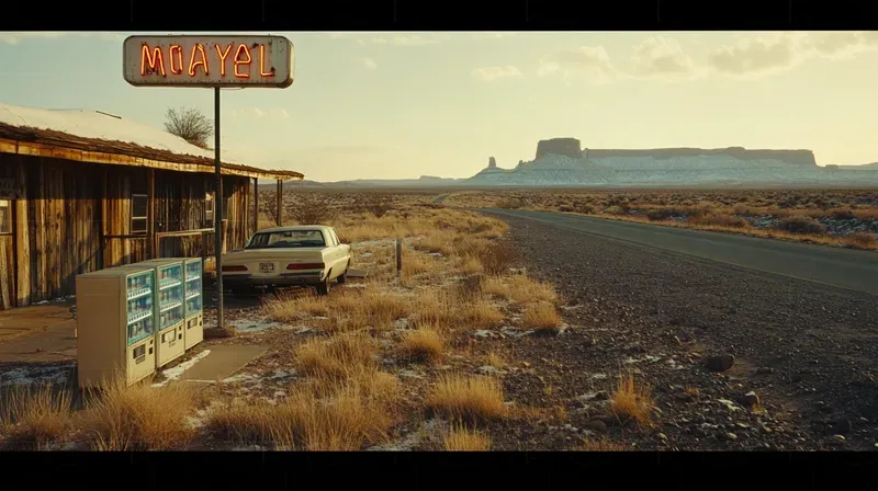 90s 80s Retro Photorealistic Landscapes