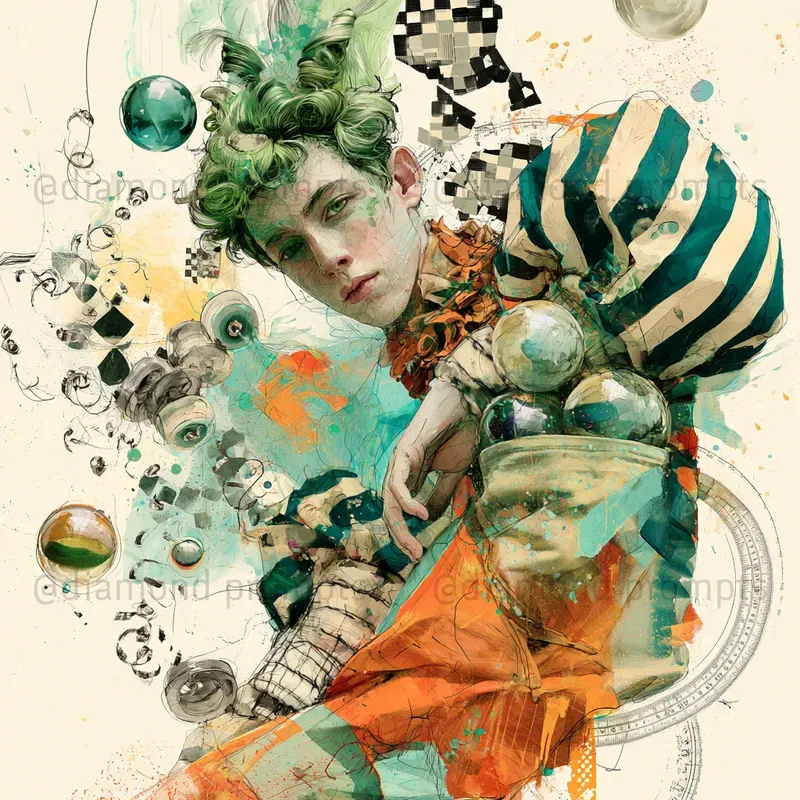 Electric Curiosity Collages