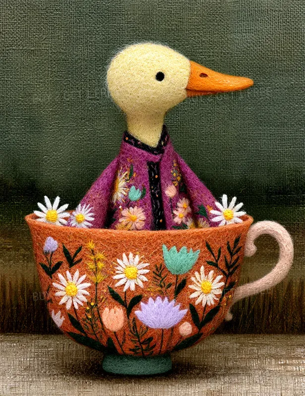 Cute Felt Summer Characters
