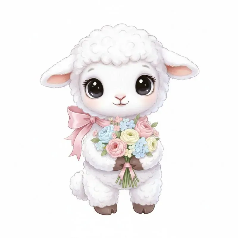 Cute Pastel Baby Animal Celebrations