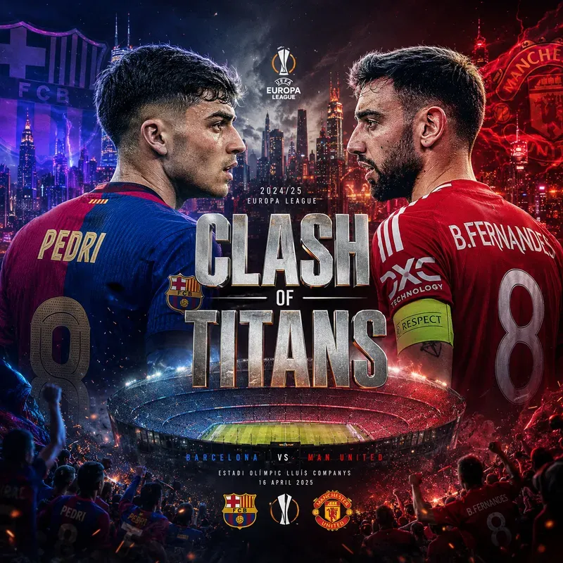 Epic Football Rivalry Posters