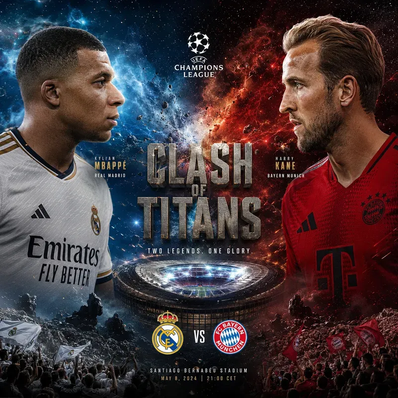 Epic Football Rivalry Posters