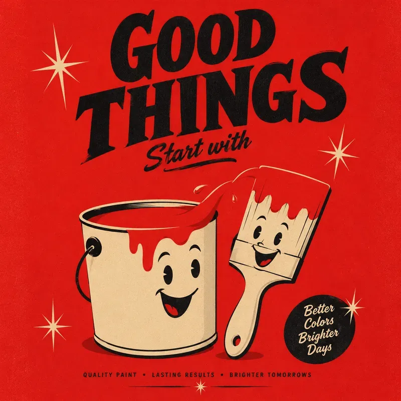 Retro Minimalist Vintage Poster Packs