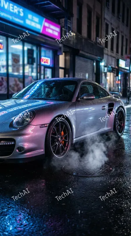 Cinematic Neon Night Auto Style