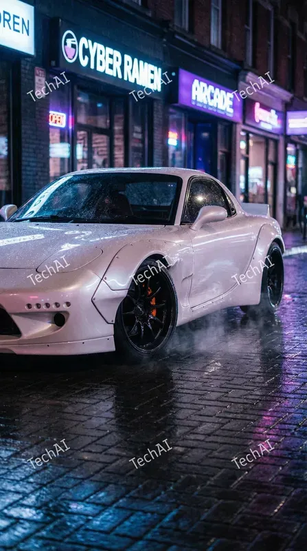 Cinematic Neon Night Auto Style