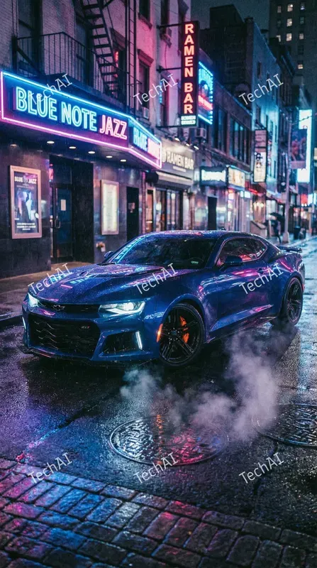 Cinematic Neon Night Auto Style