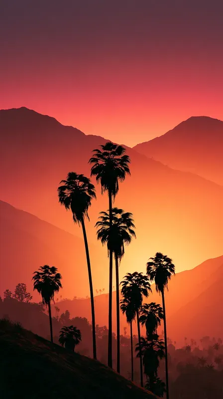 Minimalist Silhouette Phone Wallpapers