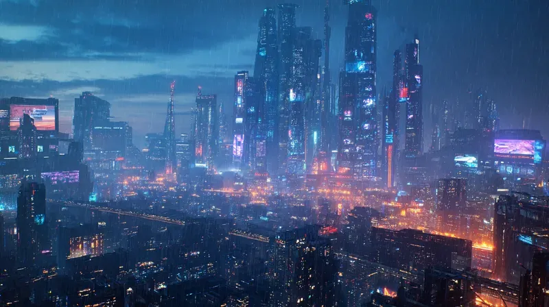 Cyberpunk City Environment Generator
