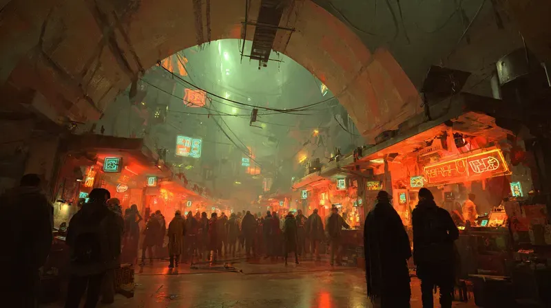 Cyberpunk City Environment Generator