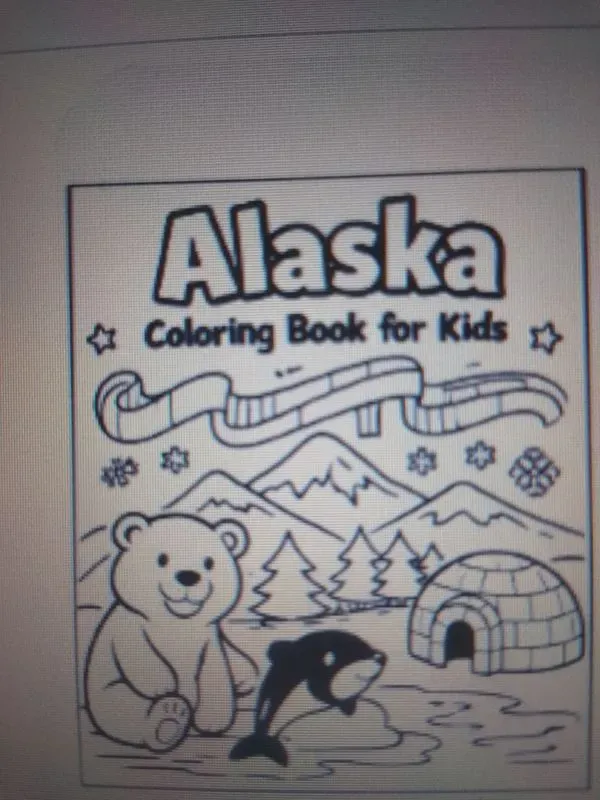 Kids Coloring Book Cover Generator
