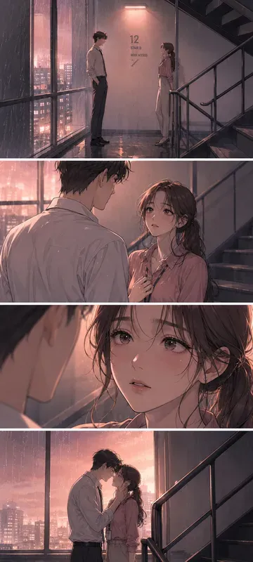 Webtoon Vertical Scroll Panels