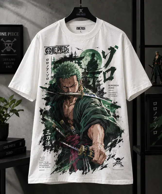 Anime Character Tshirt Poster Mockups