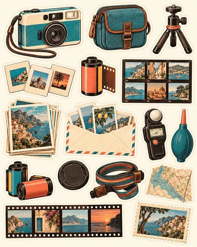 Analog Darkroom Stickers
