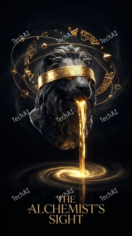 Obsidian Gold Luxury Poster Art