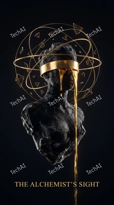 Obsidian Gold Luxury Poster Art