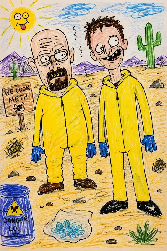 Hilarious Badly Drawn Meme Parody Art