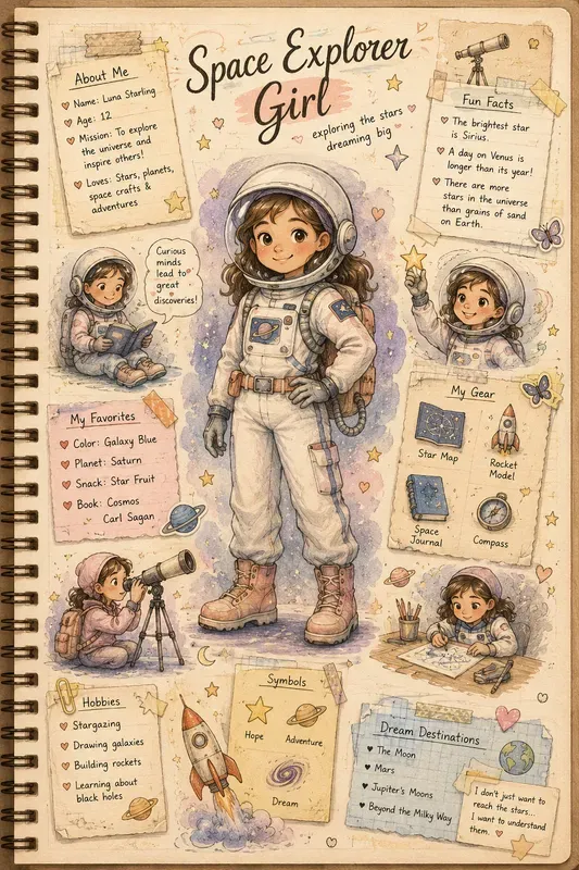Scrapbook Character Journal Creators