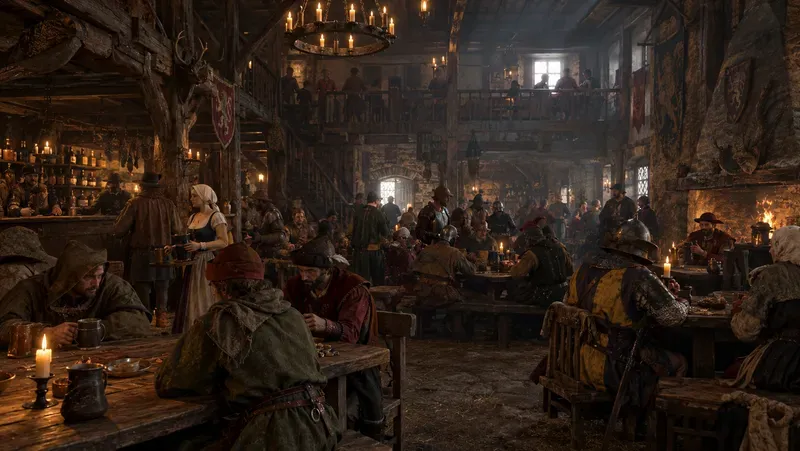 Medieval Kingdom Come Style Scenes