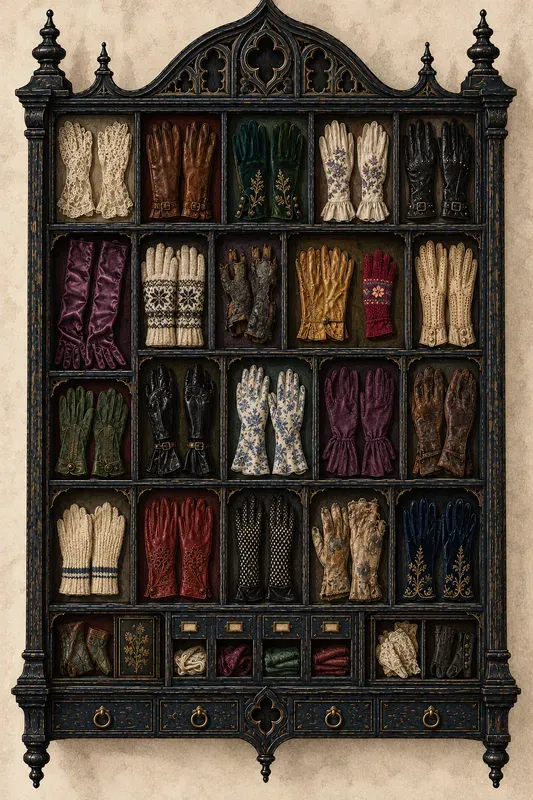 Halloween Cabinet Portrait Art Prints