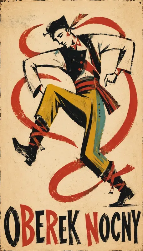 Polish Dance Poster Characters
