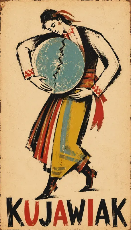 Polish Dance Poster Characters