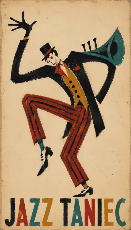 Polish Dance Poster Characters