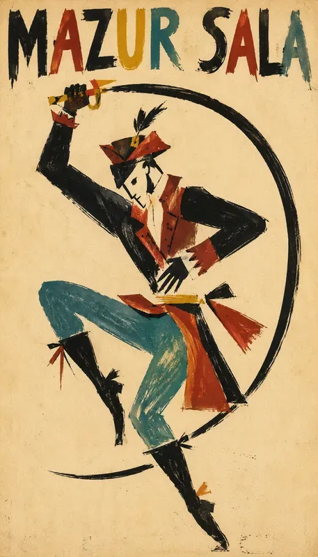 Polish Dance Poster Characters