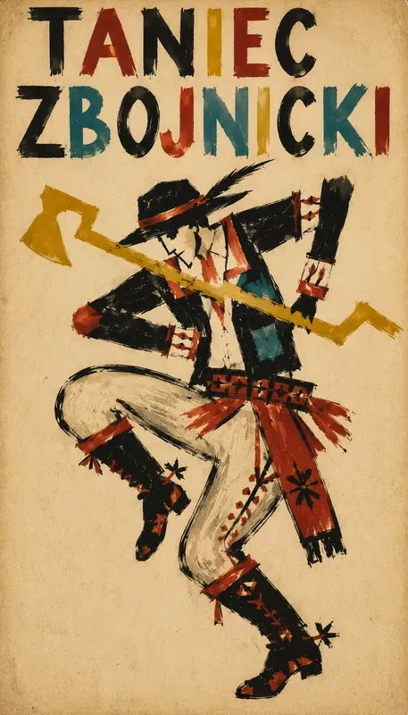 Polish Dance Poster Characters