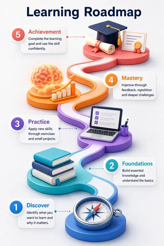 3D Career Journey Infographics