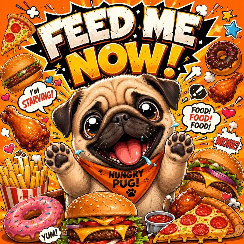 Crazy Cute Foodobsessed Cartoon Animals