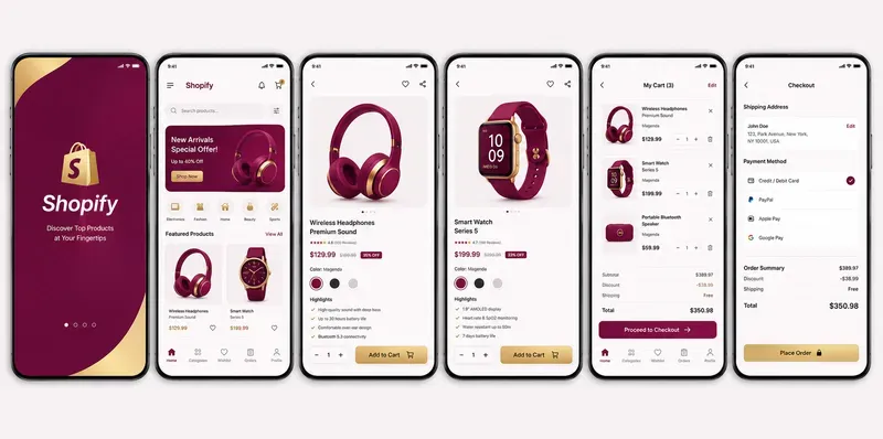 Mobile App UI Mockup Generator