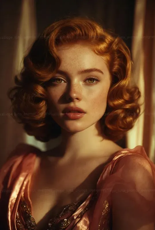 Golden Age Hollywood Icon Portraits