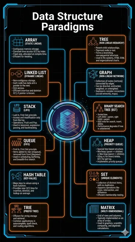 Detailed Tech Aesthetic Infographics