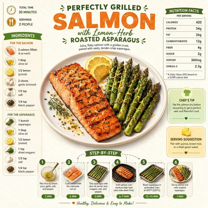 Healthy Recipe Infographics