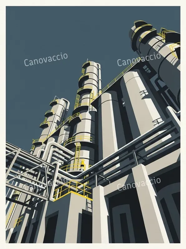 Precisionist Architecture Art Posters