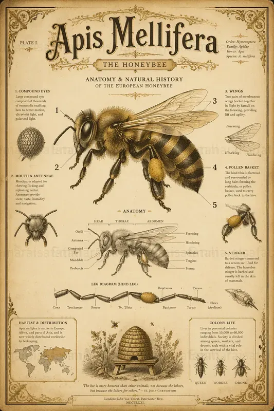Vintage Encyclopedia Infographics