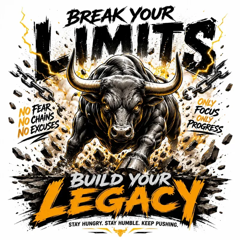 Bold Motivational Tees