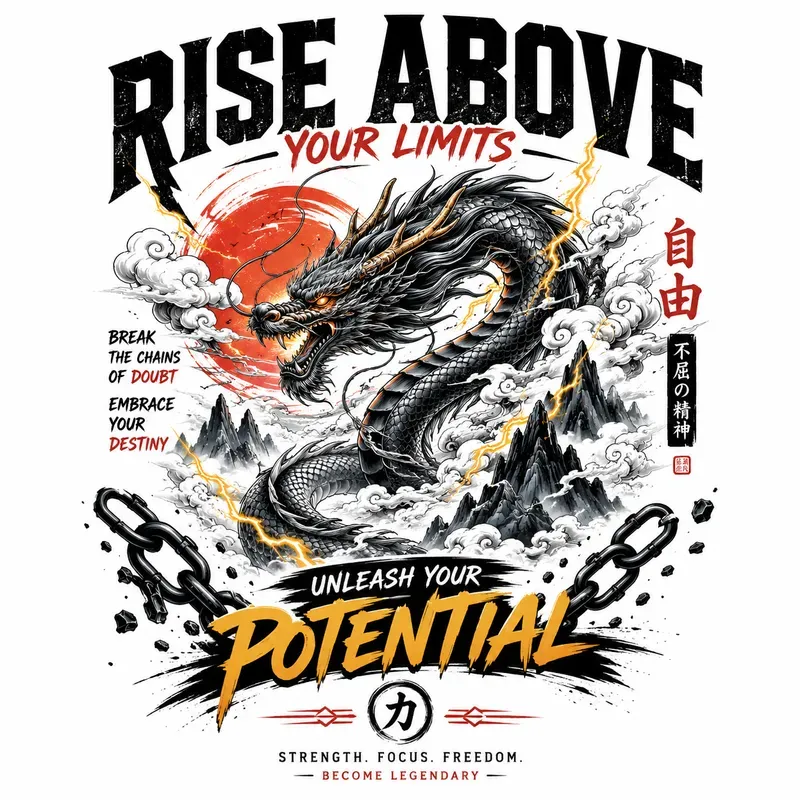 Bold Motivational Tees