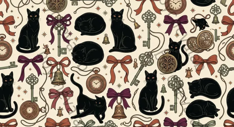 Halloween Monster Seamless Patterns