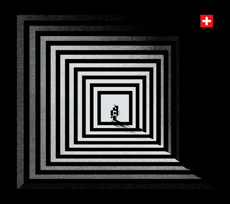 Swiss Brutalist Graphic Posters